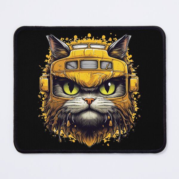 Item preview, Cat bus Art designed and sold by Devilscrib Design.