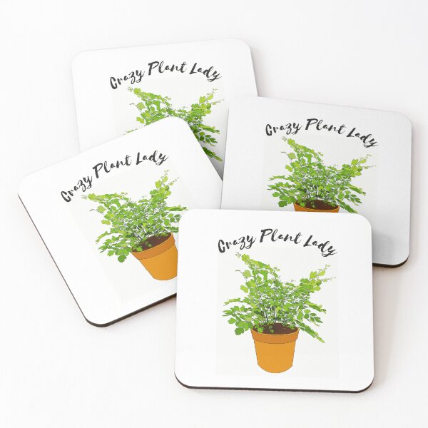 Item preview, Crazy Plant Lady Maidenhair Fern designed and sold by NosyRosyArt.