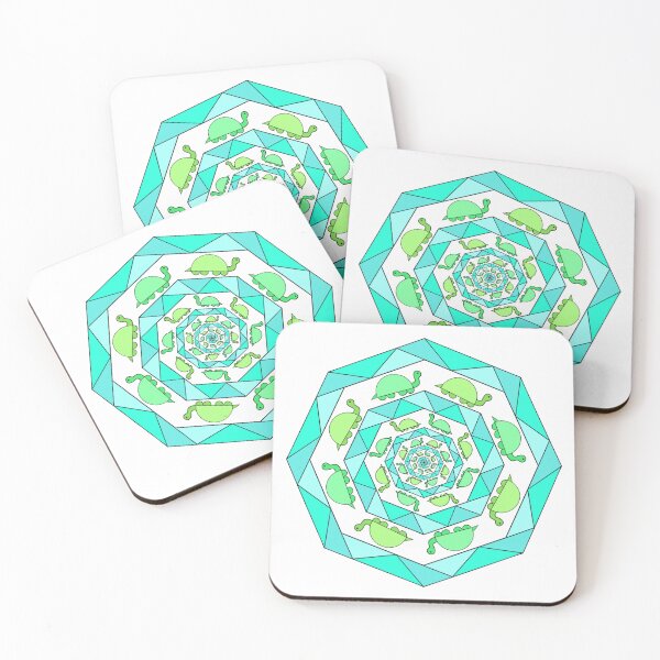 Item preview, Turtle kaleidoscope  designed and sold by FloppyBunnie.
