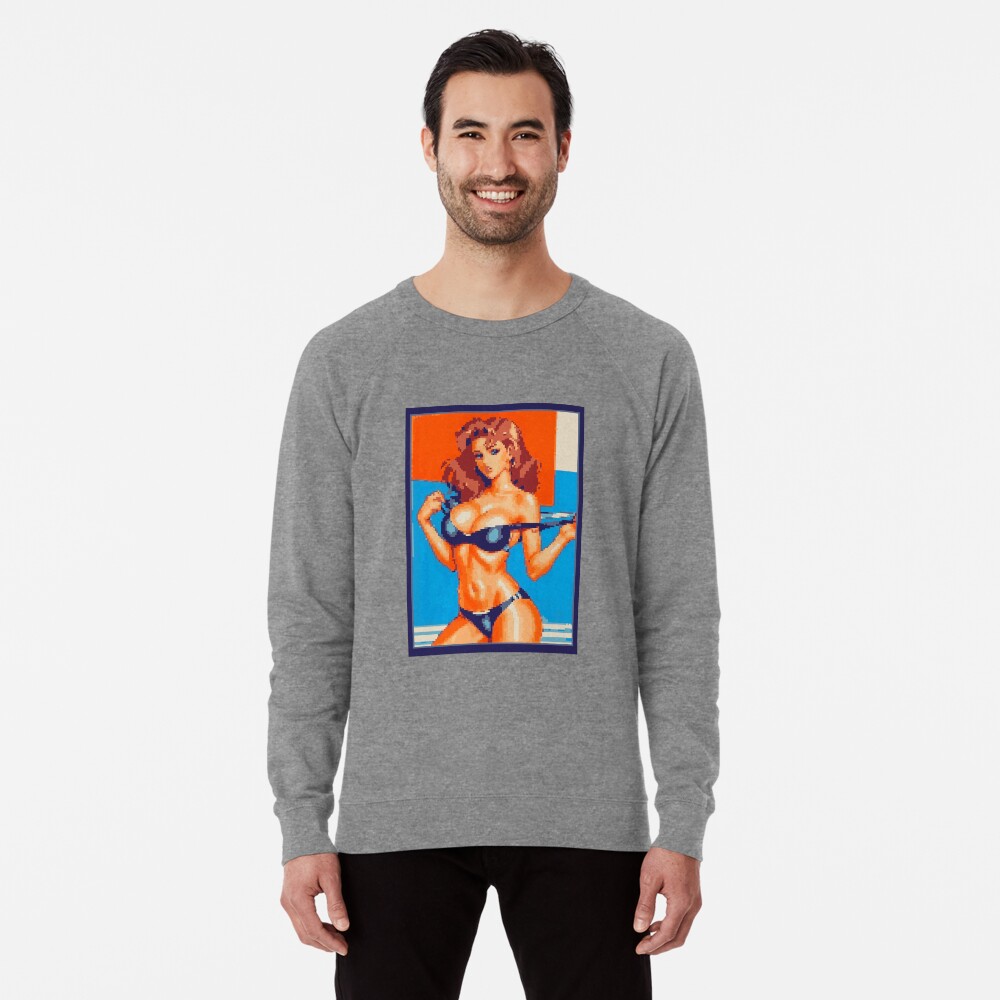 Item preview, Lightweight Sweatshirt designed and sold by 8bitglam.