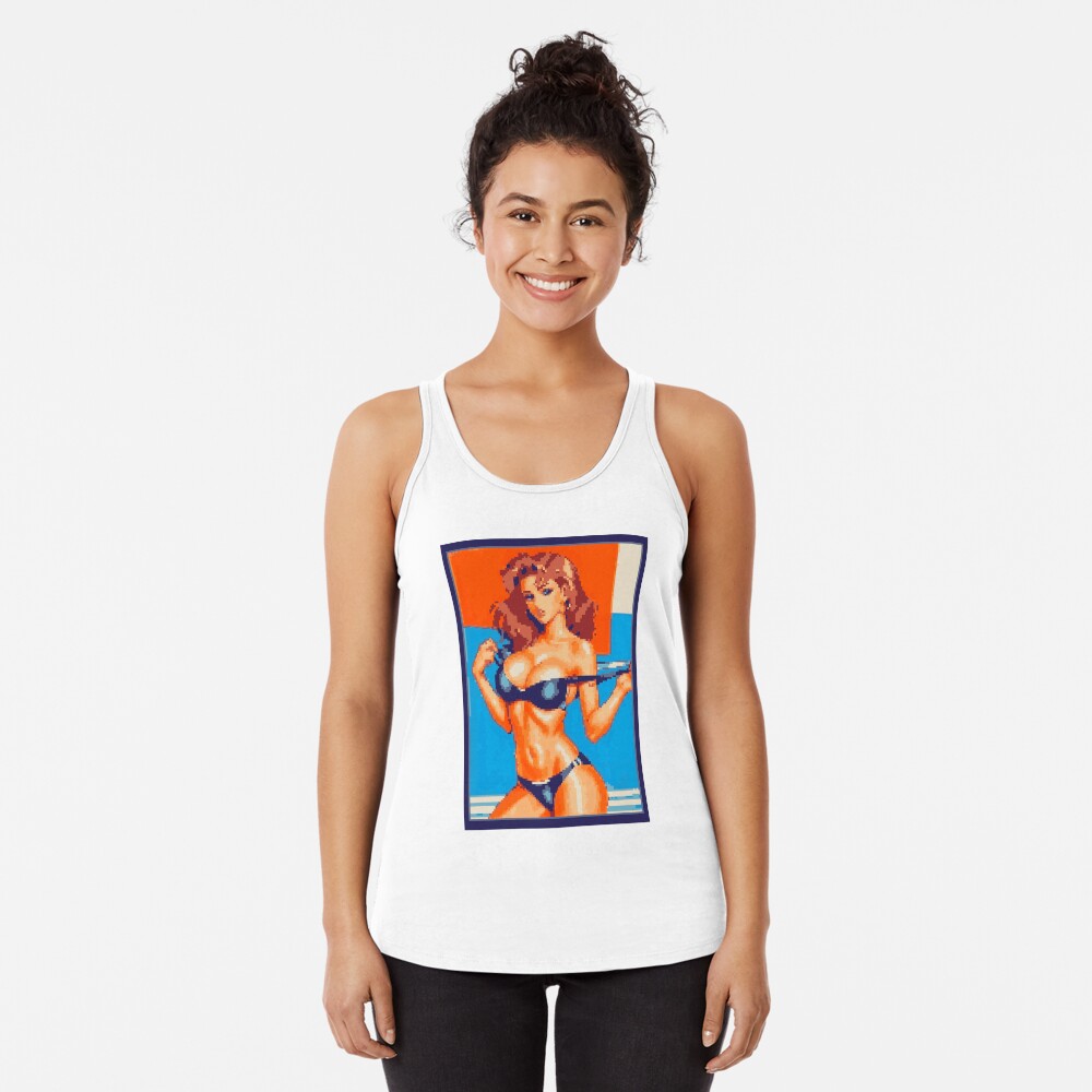 Item preview, Racerback Tank Top designed and sold by 8bitglam.