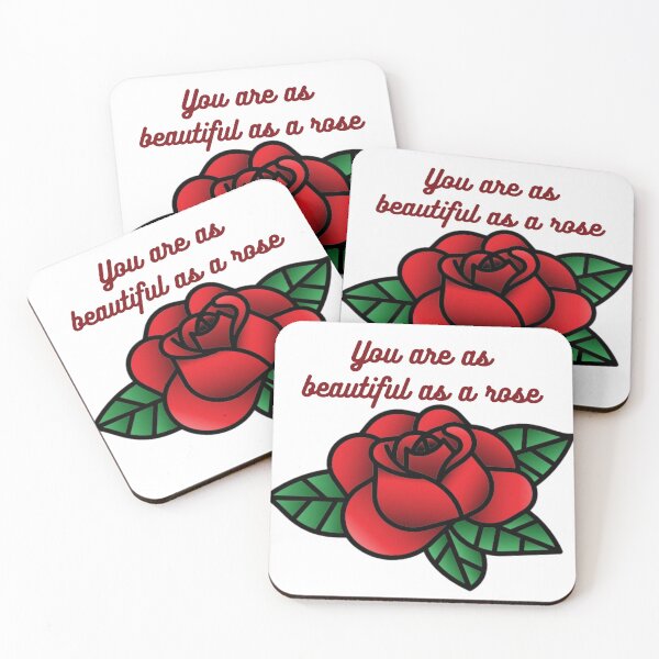Item preview, You are as beautiful as a rose designed and sold by Talpacoti.
