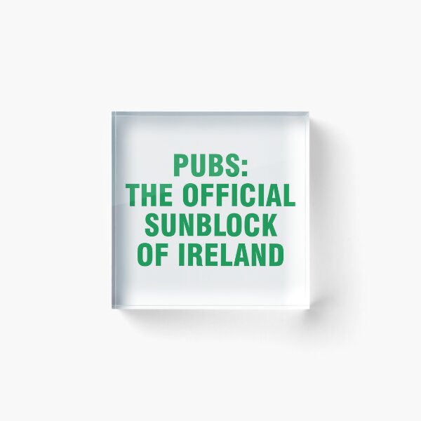 Item preview, Pubs the official sunblock of Ireland designed and sold by allthetees.