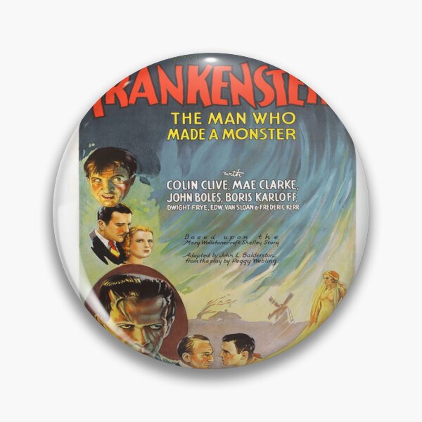 Item preview, Frankenstein Classic Halloween Monster, Horror Art designed and sold by AurichJohanna.