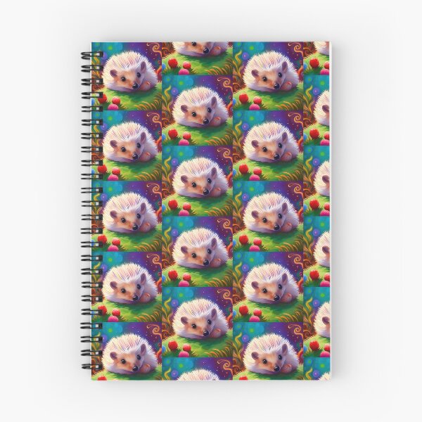 Item preview, Erizo blanco en el bosque de dulces designed and sold by susantupperware.