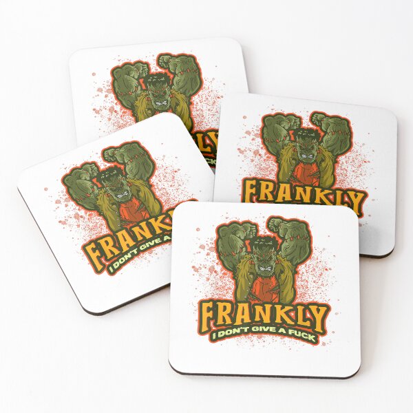 Item preview, Frankenstein Halloween Frankly I Don39;t Give A Fuck Quote designed and sold by AurichJohanna.