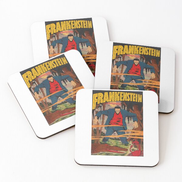 Item preview, Frankenstein Halloween Horror Comic Vintage Horror Monster designed and sold by AurichJohanna.