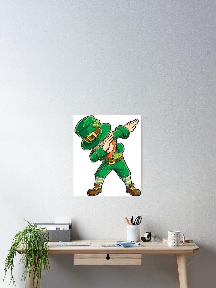Dabbing Leprechaun Shirt St Patricks Day Women Men Funny Tee Dabbing Leprechaun Shirt St Patricks Day Women Men Funny Tee