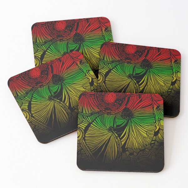 Item preview, Red Gold green yellow Jubilance 2 designed and sold by mwebba2005.