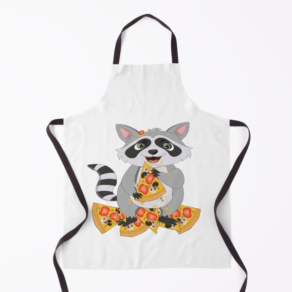 Item preview, Messy Raccoon enjoying pizza designed and sold by atedesigns.