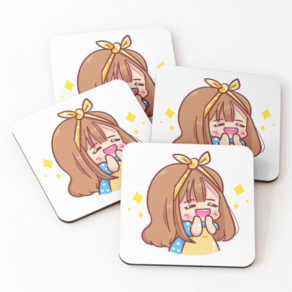 Item preview, Cheerful Girl - Happy, Funny, and Positive Cartoon Character Illustration designed and sold by hjian8219.