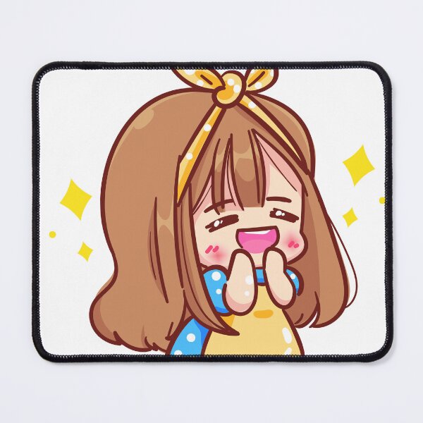 Item preview, Cheerful Girl - Happy, Funny, and Positive Cartoon Character Illustration designed and sold by hjian8219.