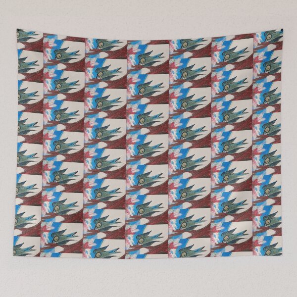 Item preview, Happy artistic bird on tree designed and sold by HappyHouse7.