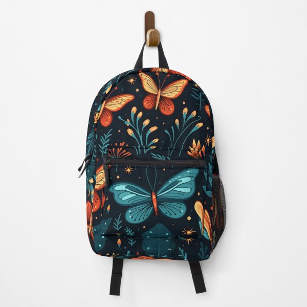 Item preview, Red, Orange and Blue Butterfly designed and sold by ArtbyAiGallery.