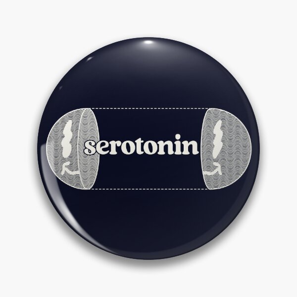 Item preview, Serotonin happy face (Off-white print) designed and sold by justwaterthanks.