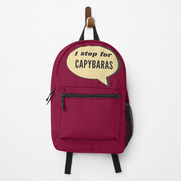 Item preview, I Stop for Capybaras designed and sold by Brasilia.