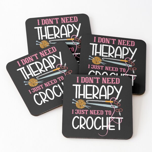 Item preview, Crochet Therapy designed and sold by ArtMeetsPizza.