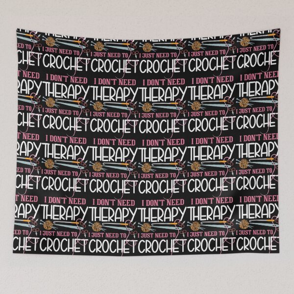 Item preview, Crochet Therapy designed and sold by ArtMeetsPizza.