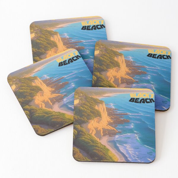 Item preview, Black's Beach La Jolla Surf San Diego California designed and sold by EVAWCollection.