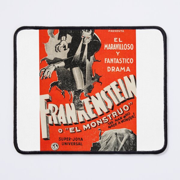 Item preview, Frankenstein Halloween Monster Poster Spanish Horror Movie designed and sold by AurichJohanna.