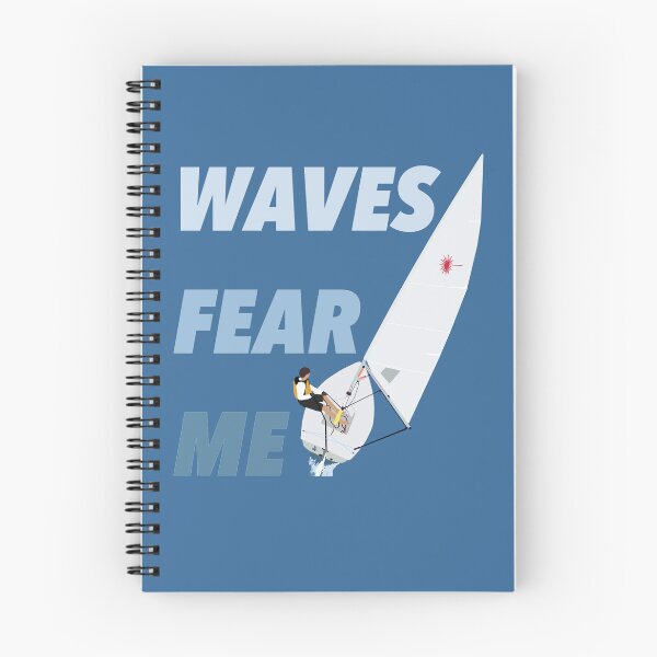 Item preview, Waves Fear Me Laser Sailing Man designed and sold by J-Bat.