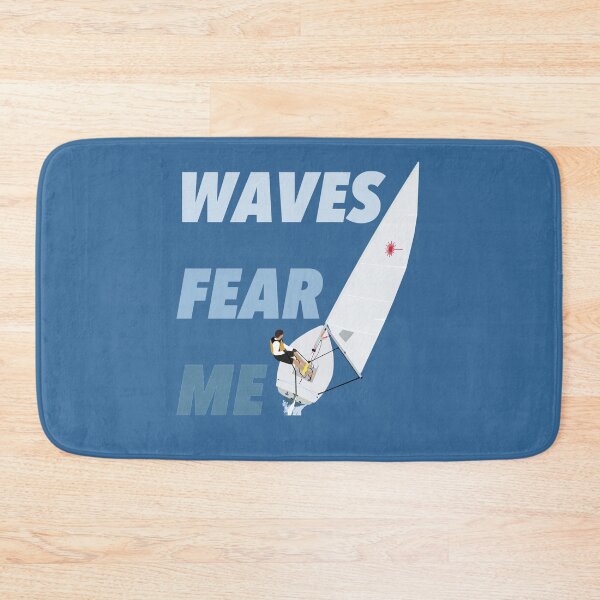 Item preview, Waves Fear Me Laser Sailing Man designed and sold by J-Bat.