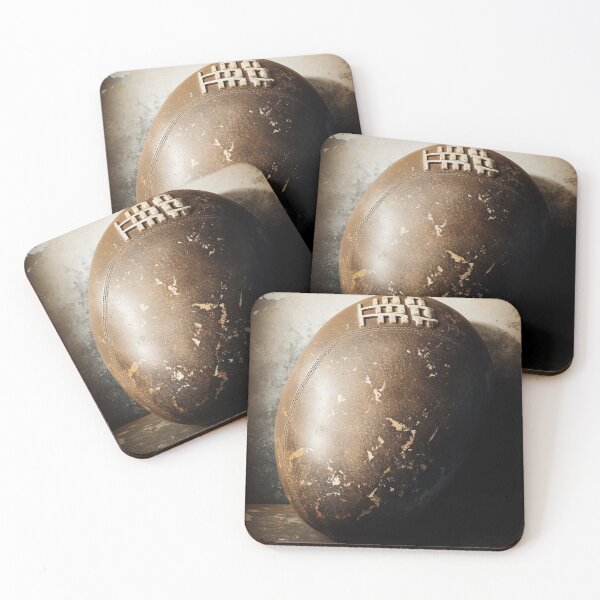 Item preview, "Vintage-Style Football Design with Classic Worn-Out Textures | Football Themed" designed and sold by CyberCollective.