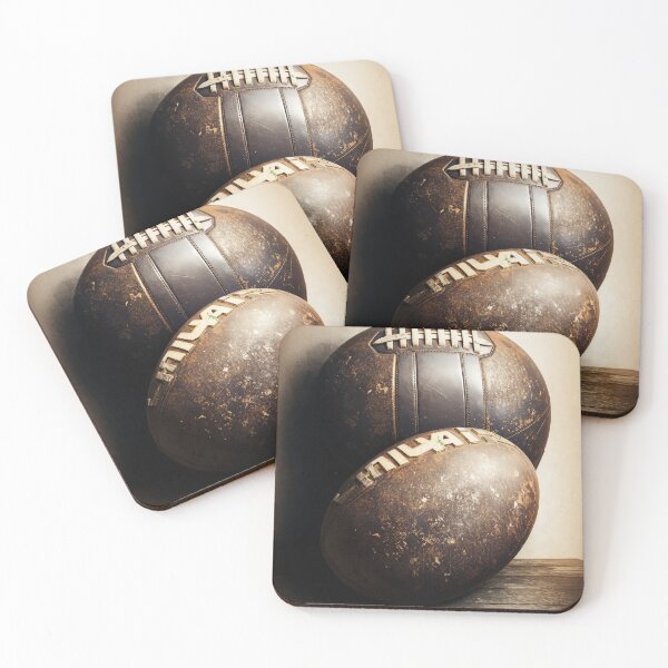 Item preview, #2 "Vintage-Style Football Design with Classic Worn-Out Textures | Football Themed" designed and sold by CyberCollective.