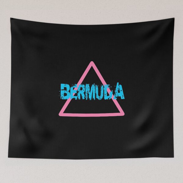 Item preview, Grunge Disappearing Bermuda Triangle Dark Color designed and sold by TinyStarAmerica.