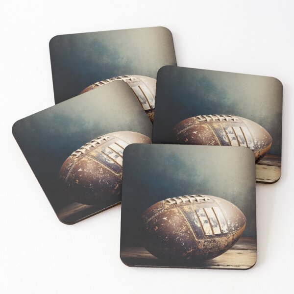 Item preview, #3 "Vintage-Style Football Design with Classic Worn-Out Textures | Football Themed" designed and sold by CyberCollective.