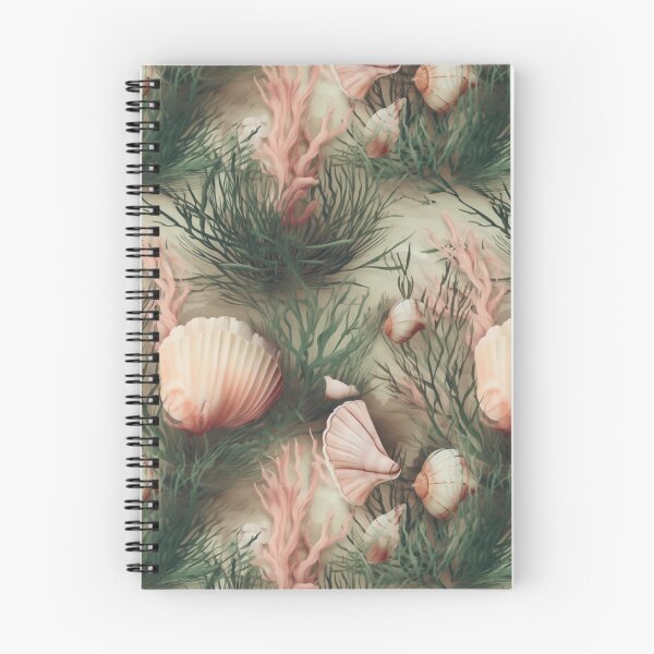 Item preview, Seashells on the sandy beach print designed and sold by PaperieJennifer.