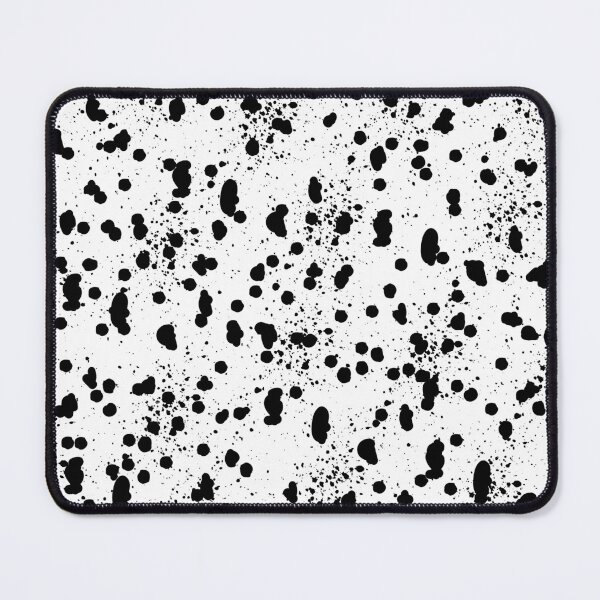 Item preview, Dalmatian Spots Pattern - Black and White Animal Print Ink Dots designed and sold by SMillustrations.