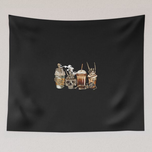 Item preview, Spooky Season Halloween Shirt Pumpkin Spice Coffee Skeleton  designed and sold by WilliamsFKoenig.