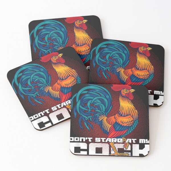 Item preview, Stop Staring At My COCK Funny Thanksgiving Chicken Rooster  designed and sold by WilliamsFKoenig.
