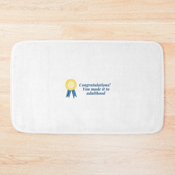 Item preview, Congratulations! you reached adulthood designed and sold by VibeWithTheLife.