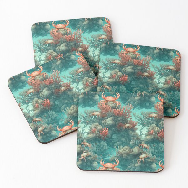 Item preview, Underwater Coral Ocean Scene print designed and sold by PaperieJennifer.