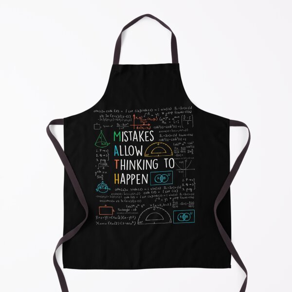 Item preview, Mistakes Allow Thinking to Happen - Math Teacher Quotes Funny maths designed and sold by Kristinauhn.