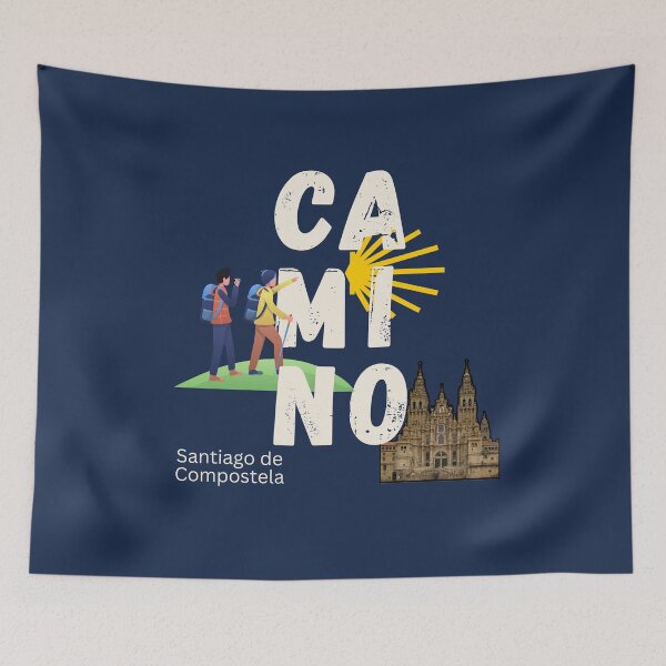 Item preview, Camino de Santiago de Compostela typography designed and sold by Brasilia.
