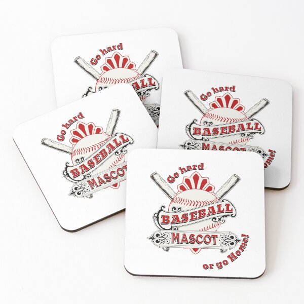 Item preview, Baseball Mascot: go hard or go home! designed and sold by ArtisticSparkle.
