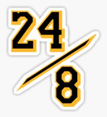 Kobe 24 / 8 Mamba Sticker