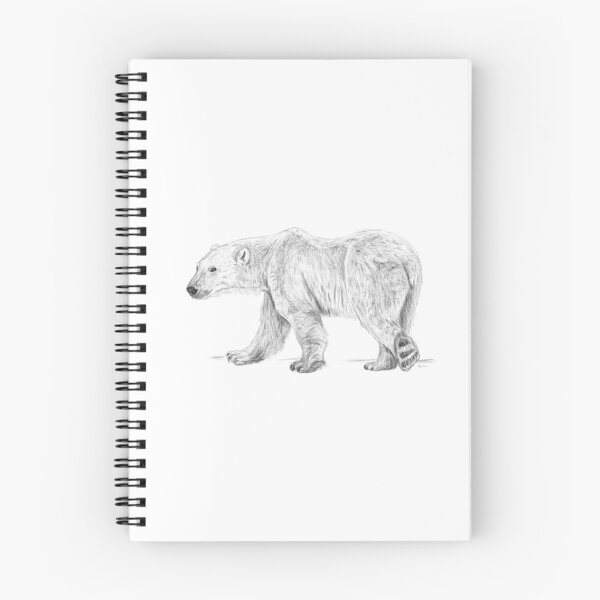 Item preview, Polar Bear (Realistic Pencil Drawing) | Safari Sketches designed and sold by flypigart.