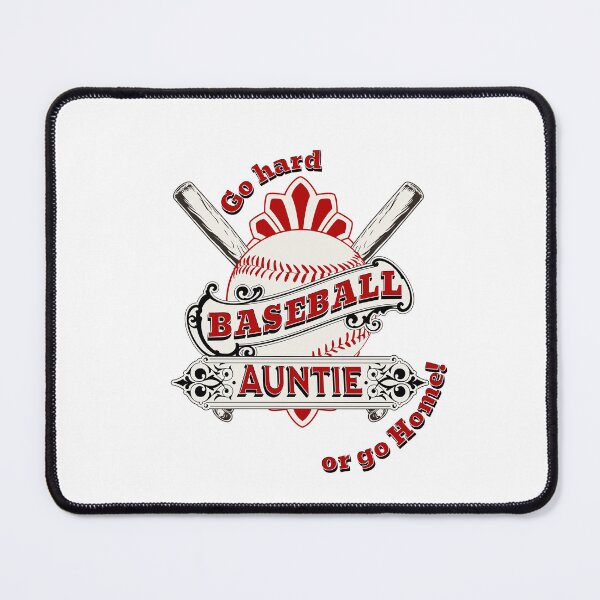Item preview, Baseball Auntie: go hard or go home! designed and sold by ArtisticSparkle.