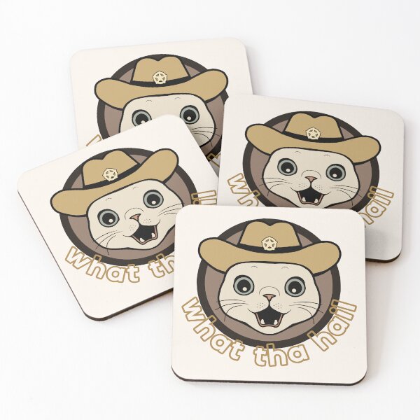 Item preview, What The Hell - Southern Accent Cowboy Pun designed and sold by ViewerEqualsPhoton.