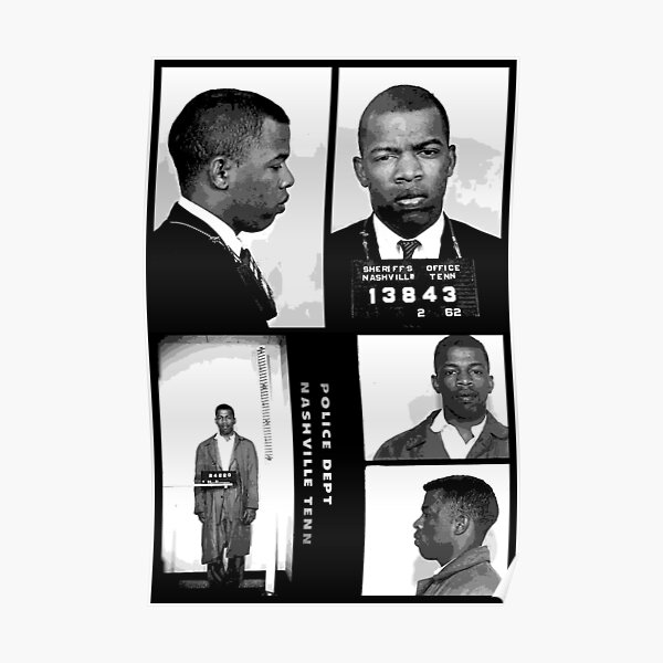 John Lewis American Hero Poster