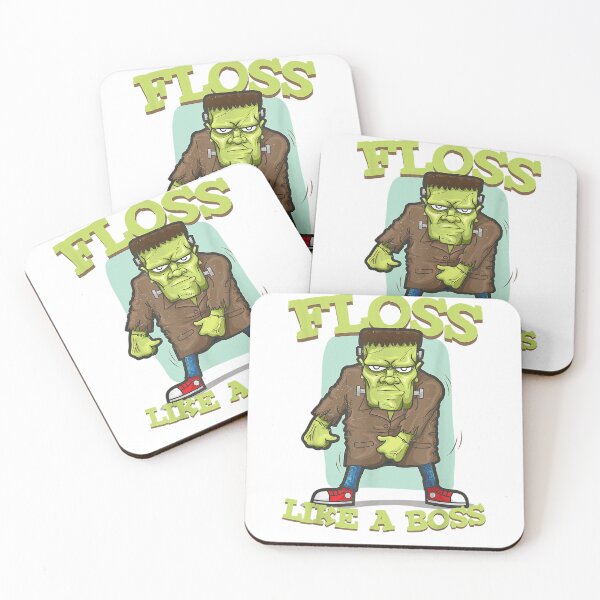 Item preview, Floss Like A Boss Frankenstein Flossing Halloween designed and sold by AurichJohanna.