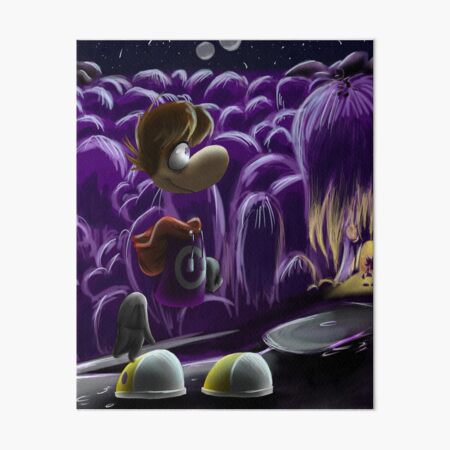 A Ray'ce to the Finish original Rayman Legends Art 