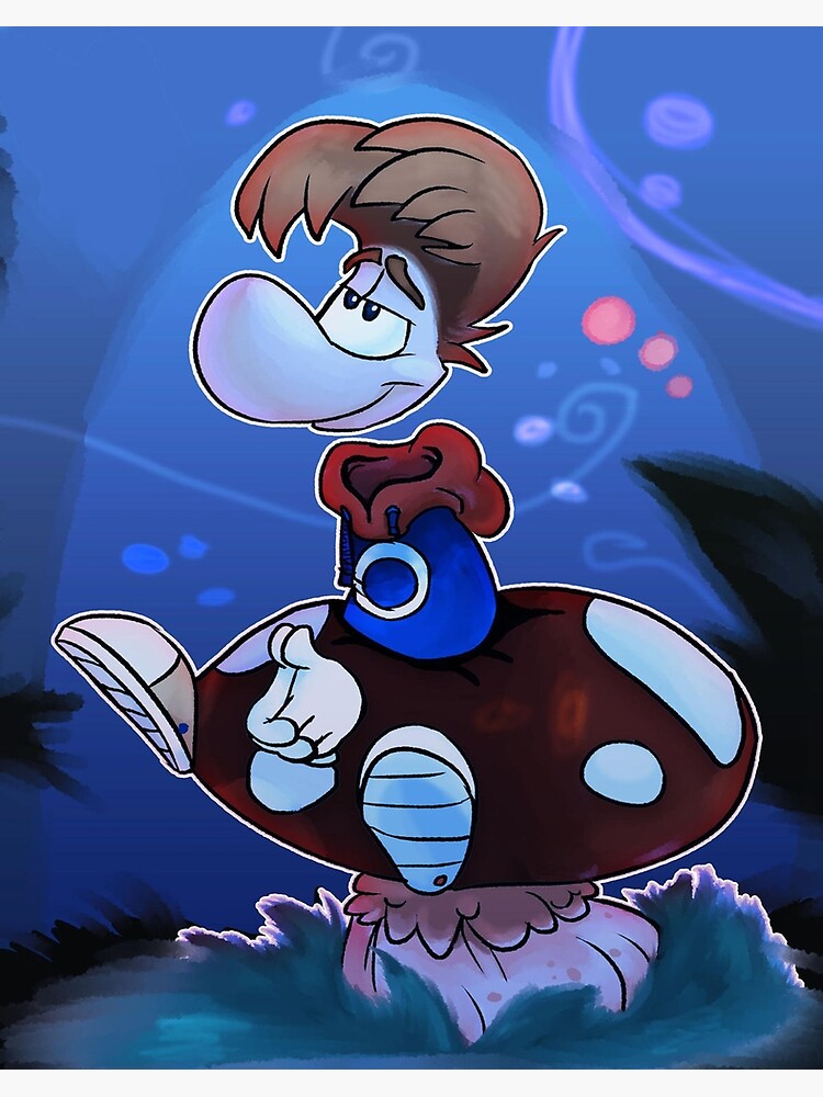 Official concept art of the video game rayman 4