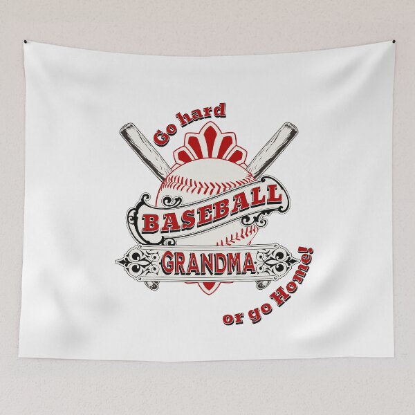 Item preview, Baseball Grandma: go hard or go home! designed and sold by ArtisticSparkle.