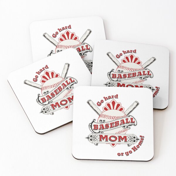 Item preview, Baseball Mom: go hard or go home! designed and sold by ArtisticSparkle.