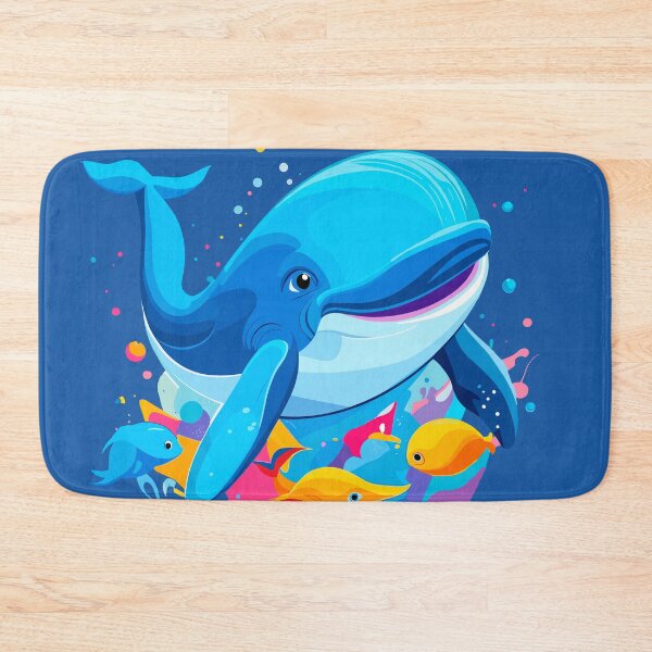 Item preview, I am a big blue whale  designed and sold by IcalsaidArt.
